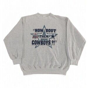 Salem Sportswear Cowboys Sweatshirt XL Cotton Vintage Streetwear